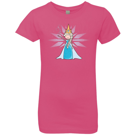 T-Shirts Hot Pink / YXS Ice Queen Girls Premium T-Shirt