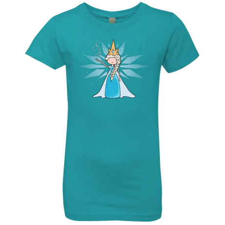 T-Shirts Tahiti Blue / YXS Ice Queen Girls Premium T-Shirt