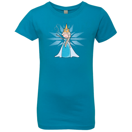 T-Shirts Turquoise / YXS Ice Queen Girls Premium T-Shirt
