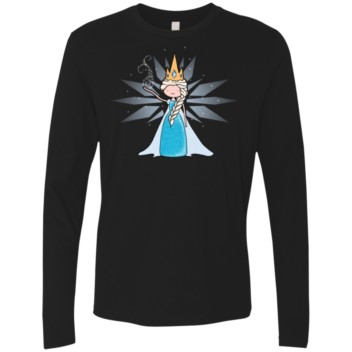 T-Shirts Black / Small Ice Queen Men's Premium Long Sleeve