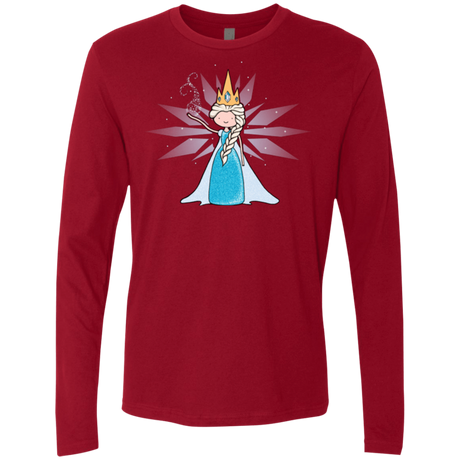 T-Shirts Cardinal / Small Ice Queen Men's Premium Long Sleeve