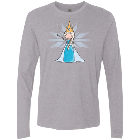 T-Shirts Heather Grey / Small Ice Queen Men's Premium Long Sleeve