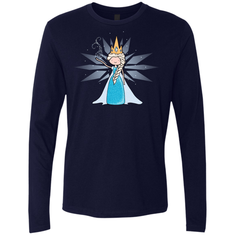 T-Shirts Midnight Navy / Small Ice Queen Men's Premium Long Sleeve