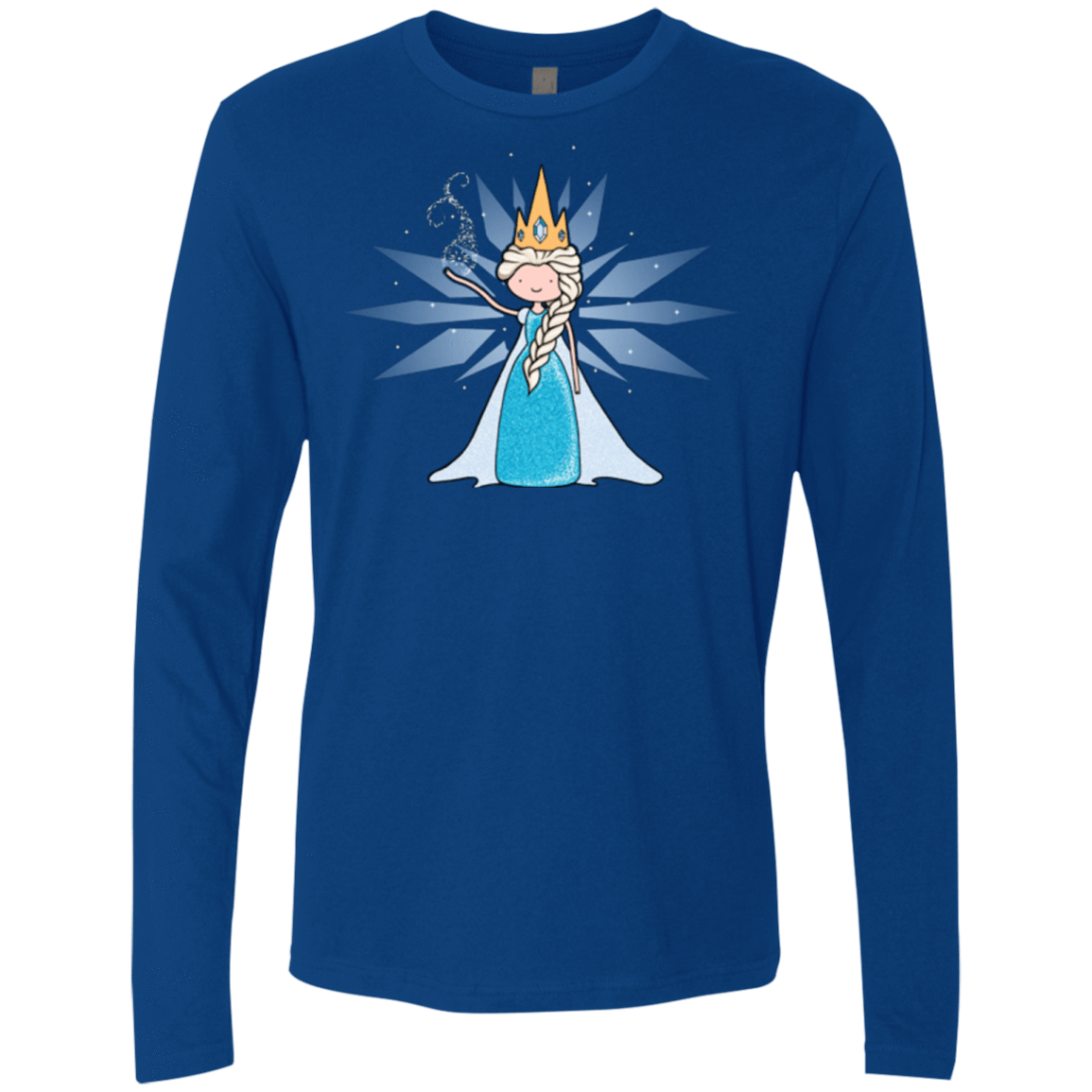 T-Shirts Royal / Small Ice Queen Men's Premium Long Sleeve