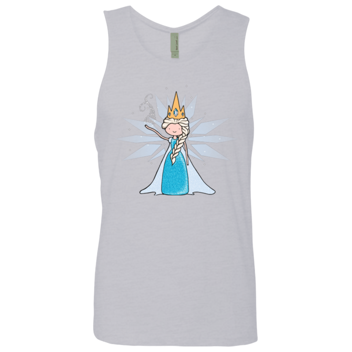 T-Shirts Heather Grey / Small Ice Queen Men's Premium Tank Top