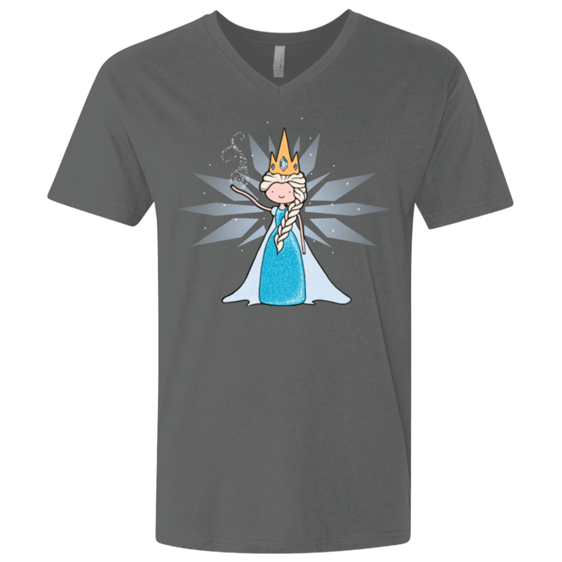 T-Shirts Heavy Metal / X-Small Ice Queen Men's Premium V-Neck