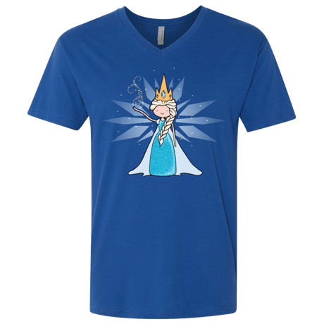 T-Shirts Royal / X-Small Ice Queen Men's Premium V-Neck