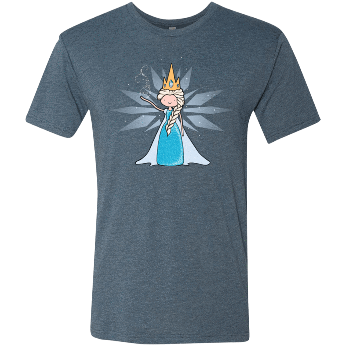 T-Shirts Indigo / Small Ice Queen Men's Triblend T-Shirt