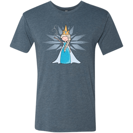 T-Shirts Indigo / Small Ice Queen Men's Triblend T-Shirt