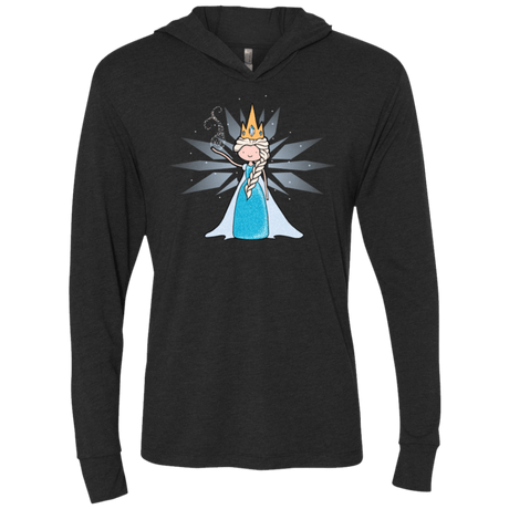 T-Shirts Vintage Black / X-Small Ice Queen Triblend Long Sleeve Hoodie Tee
