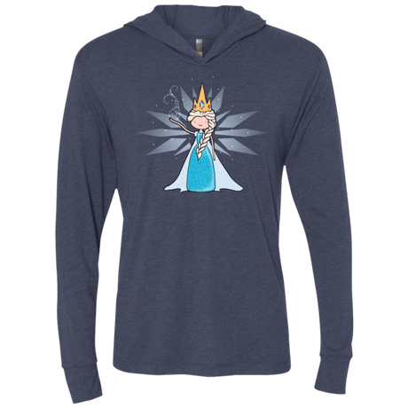 T-Shirts Vintage Navy / X-Small Ice Queen Triblend Long Sleeve Hoodie Tee