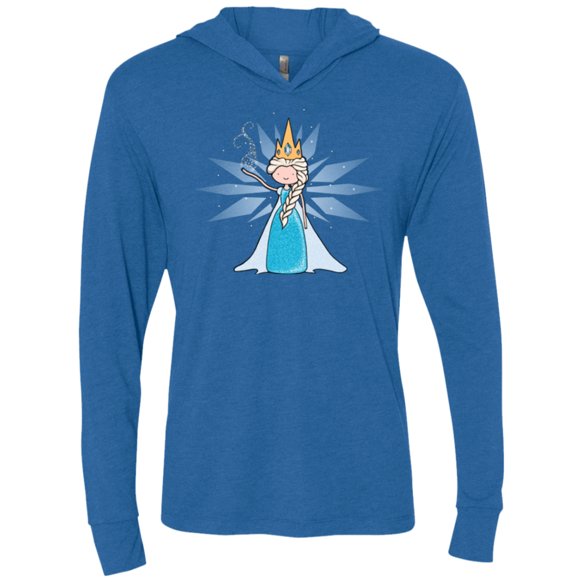 T-Shirts Vintage Royal / X-Small Ice Queen Triblend Long Sleeve Hoodie Tee