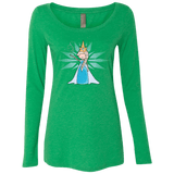 T-Shirts Envy / Small Ice Queen Women's Triblend Long Sleeve Shirt