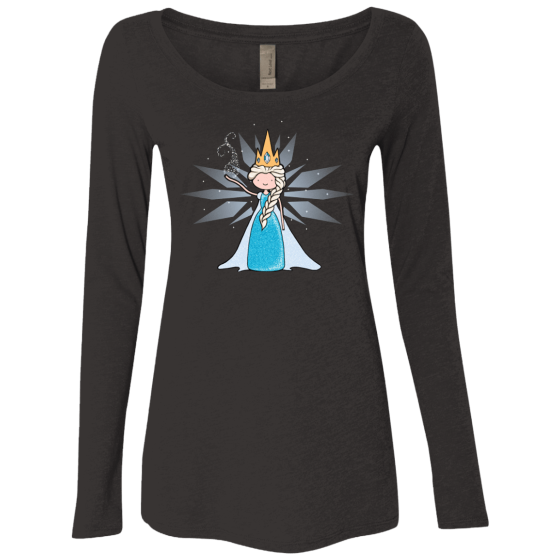 T-Shirts Vintage Black / Small Ice Queen Women's Triblend Long Sleeve Shirt