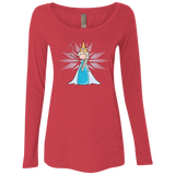 T-Shirts Vintage Red / Small Ice Queen Women's Triblend Long Sleeve Shirt