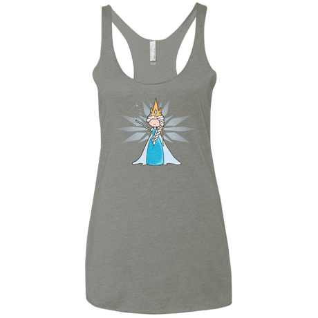 T-Shirts Venetian Grey / X-Small Ice Queen Women's Triblend Racerback Tank