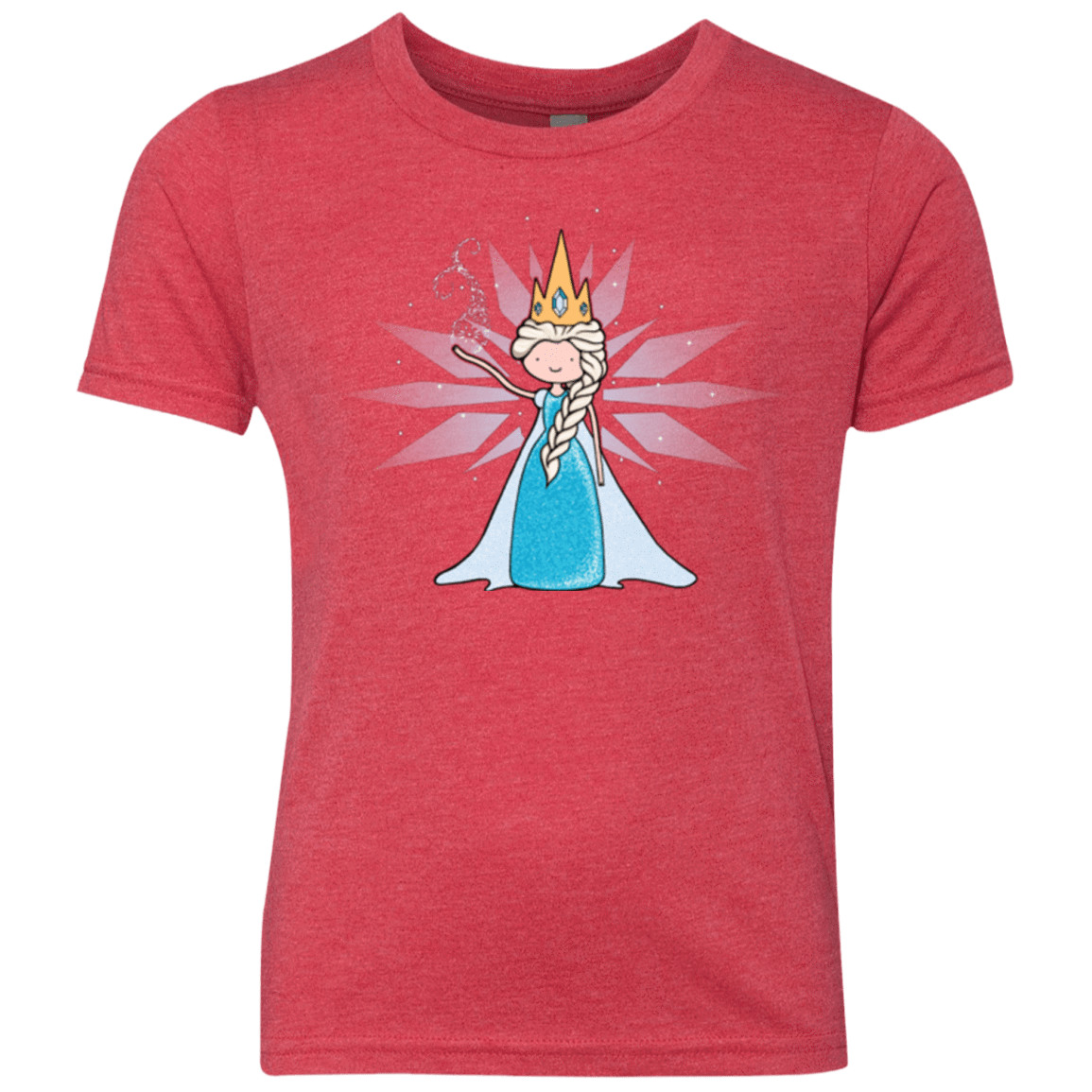 T-Shirts Vintage Red / YXS Ice Queen Youth Triblend T-Shirt