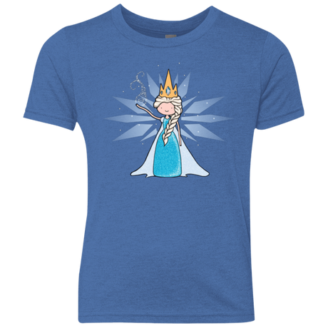 T-Shirts Vintage Royal / YXS Ice Queen Youth Triblend T-Shirt