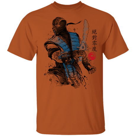 T-Shirts Texas Orange / S Ice Warrior Sumi-E T-Shirt