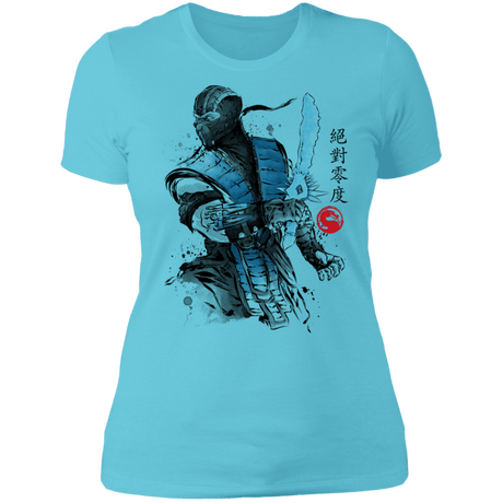 T-Shirts Cancun / S Ice Warrior Sumi-E Women's Premium T-Shirt