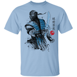 T-Shirts Light Blue / YXS Ice Warrior Sumi-E Youth T-Shirt