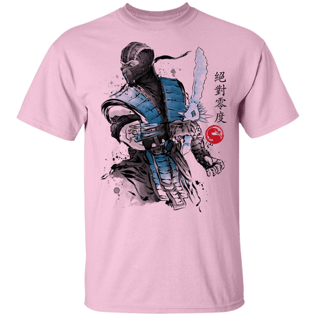 T-Shirts Light Pink / YXS Ice Warrior Sumi-E Youth T-Shirt