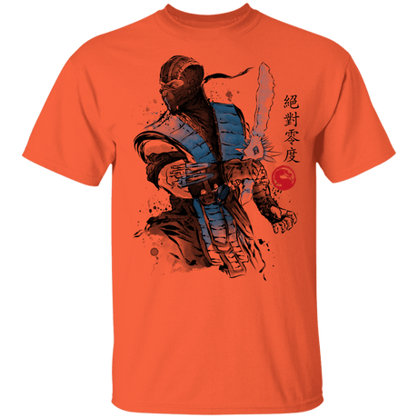 T-Shirts Orange / YXS Ice Warrior Sumi-E Youth T-Shirt