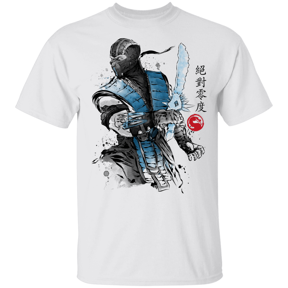 T-Shirts White / YXS Ice Warrior Sumi-E Youth T-Shirt