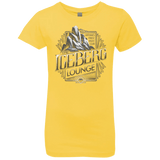 T-Shirts Vibrant Yellow / YXS Iceberg Lounge Girls Premium T-Shirt