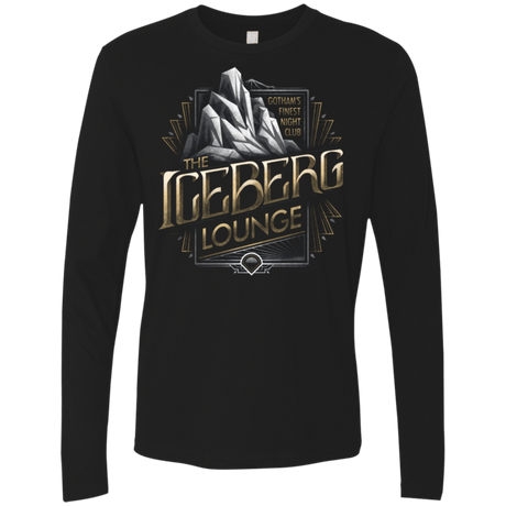 T-Shirts Black / Small Iceberg Lounge Men's Premium Long Sleeve