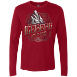 T-Shirts Cardinal / Small Iceberg Lounge Men's Premium Long Sleeve