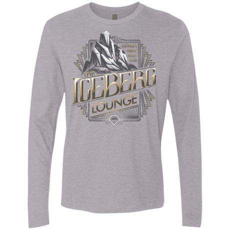 T-Shirts Heather Grey / Small Iceberg Lounge Men's Premium Long Sleeve