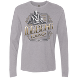 T-Shirts Heather Grey / Small Iceberg Lounge Men's Premium Long Sleeve