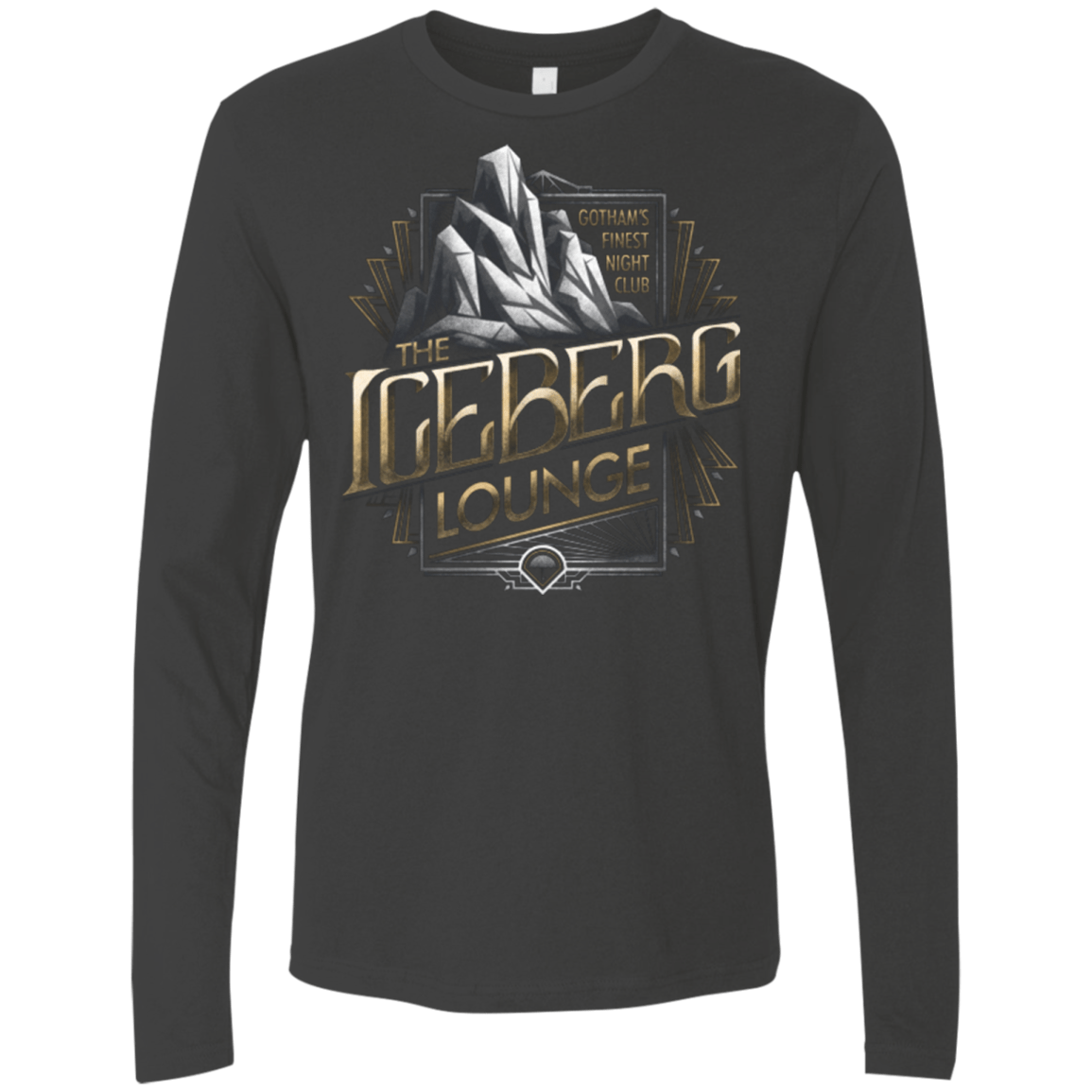 T-Shirts Heavy Metal / Small Iceberg Lounge Men's Premium Long Sleeve