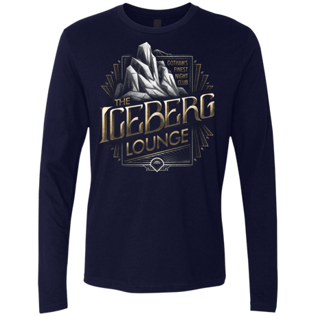T-Shirts Midnight Navy / Small Iceberg Lounge Men's Premium Long Sleeve