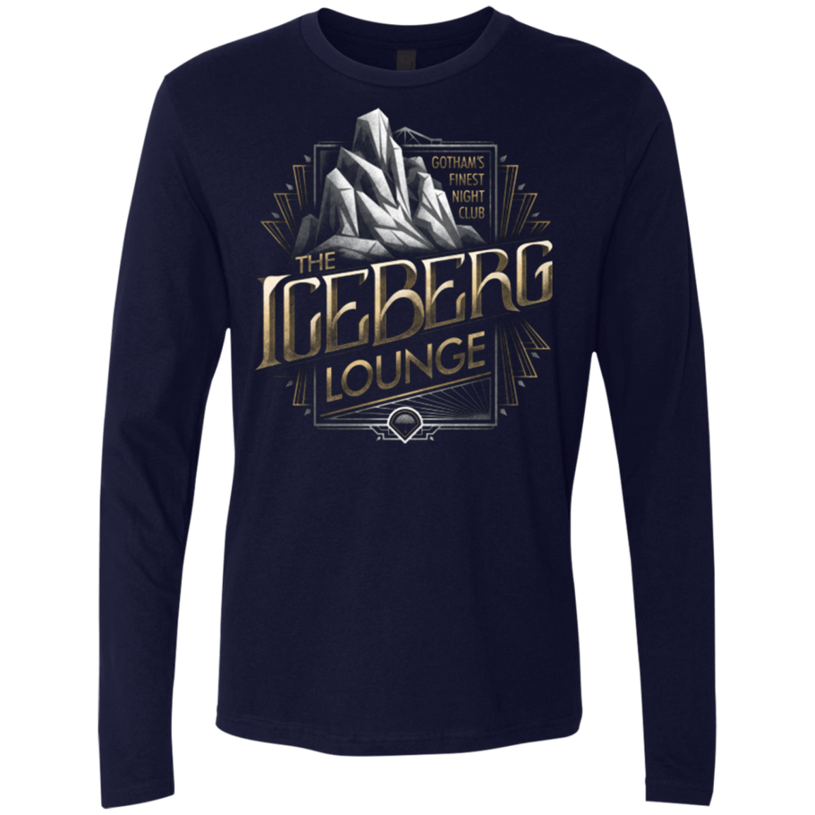 T-Shirts Midnight Navy / Small Iceberg Lounge Men's Premium Long Sleeve