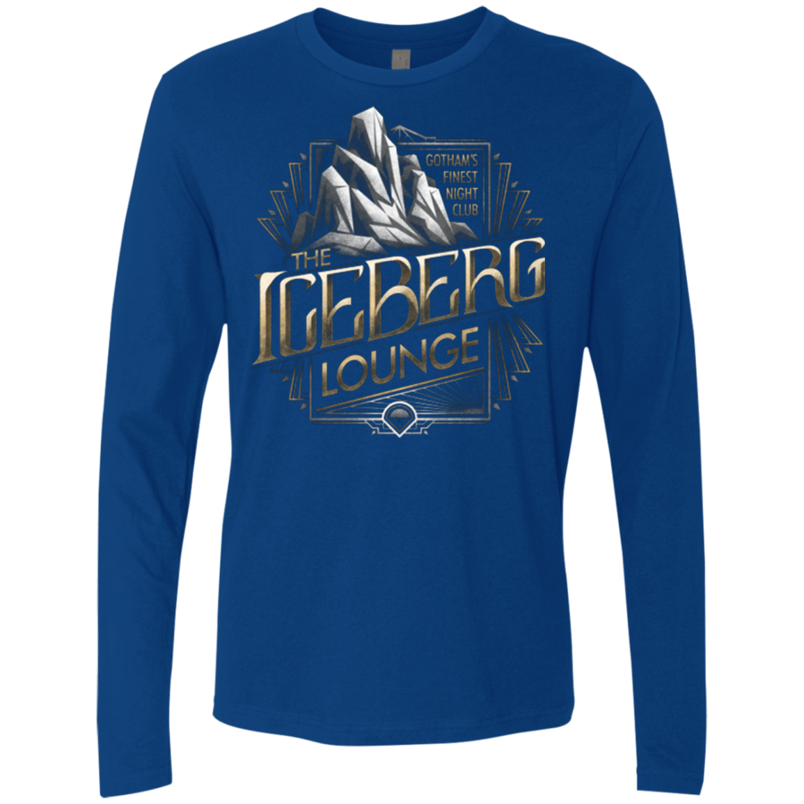 T-Shirts Royal / Small Iceberg Lounge Men's Premium Long Sleeve