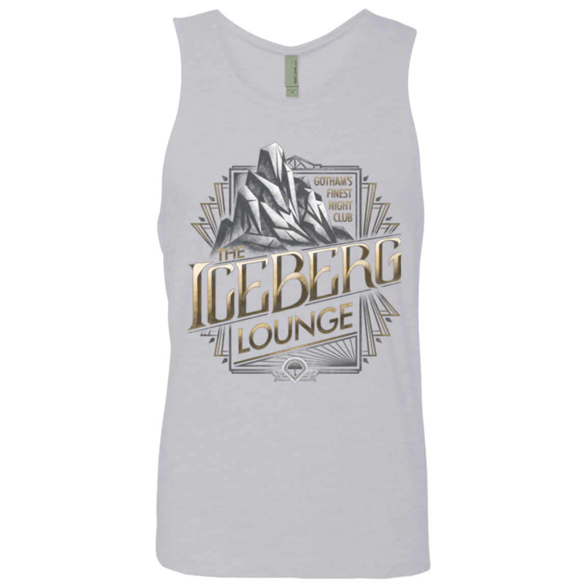T-Shirts Heather Grey / Small Iceberg Lounge Men's Premium Tank Top