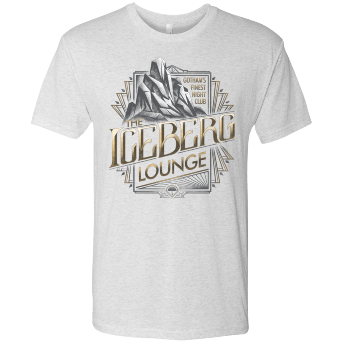 T-Shirts Heather White / Small Iceberg Lounge Men's Triblend T-Shirt