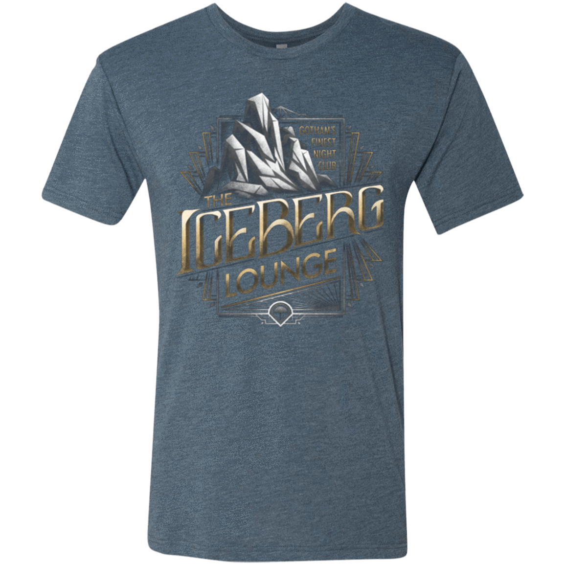 T-Shirts Indigo / Small Iceberg Lounge Men's Triblend T-Shirt