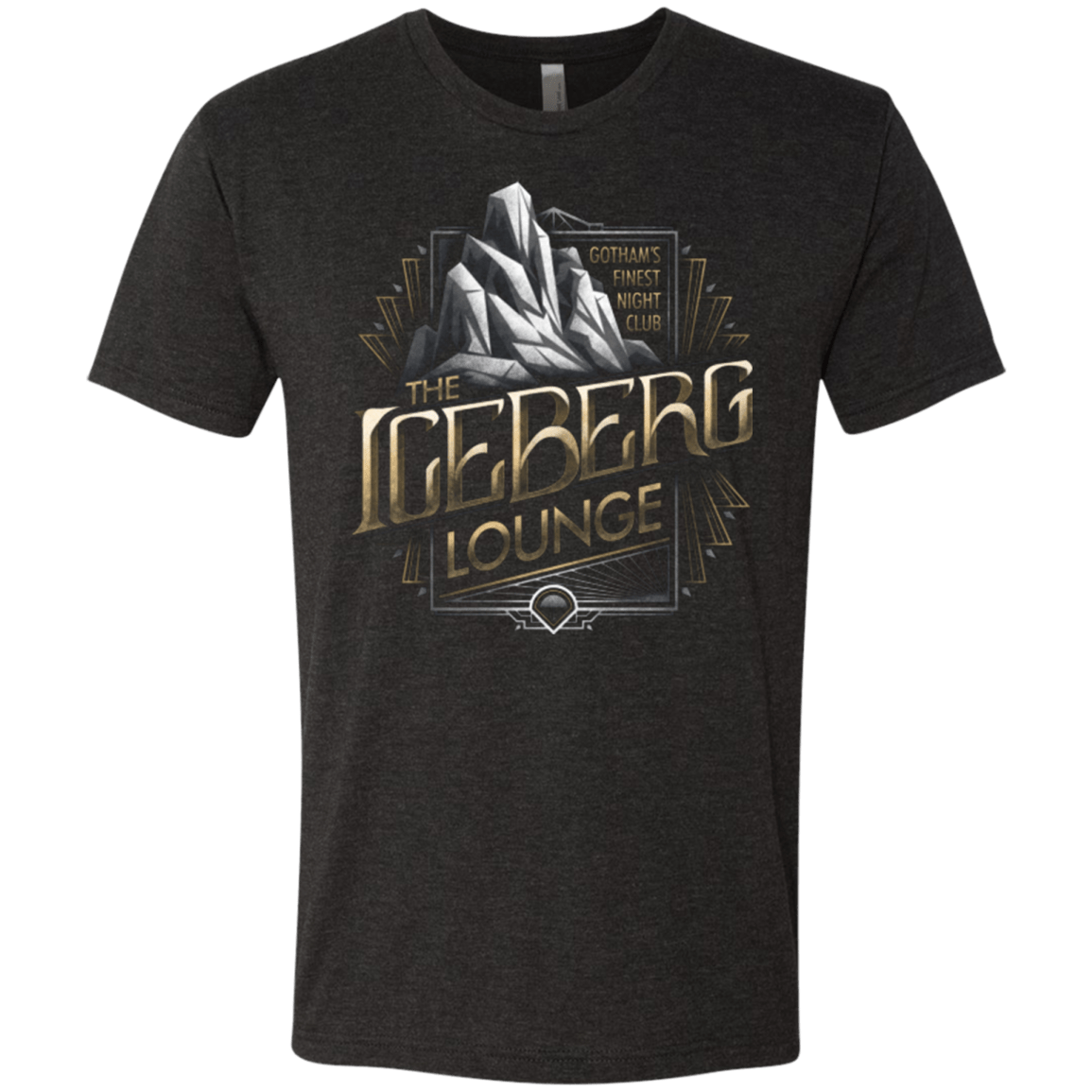 T-Shirts Vintage Black / Small Iceberg Lounge Men's Triblend T-Shirt