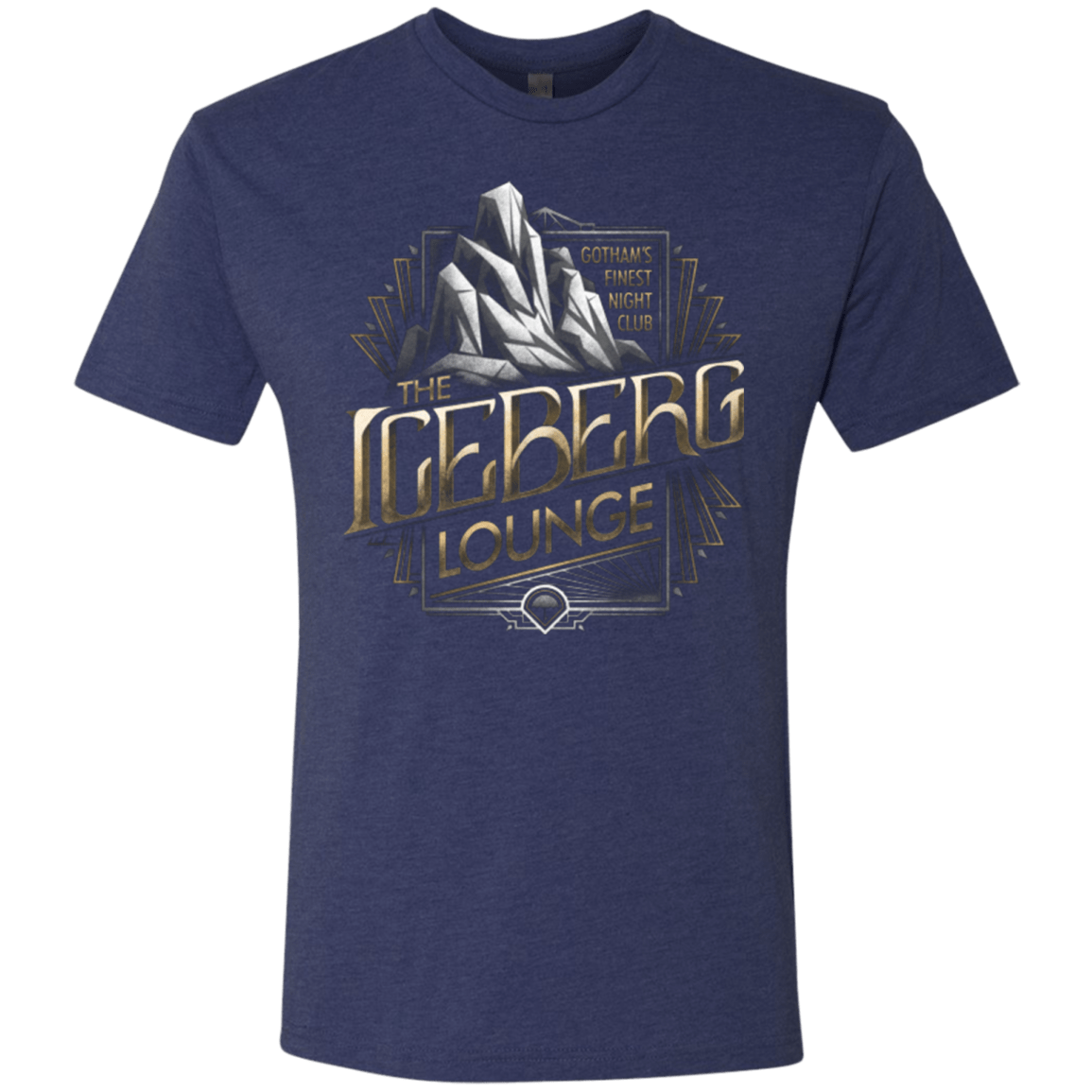 T-Shirts Vintage Navy / Small Iceberg Lounge Men's Triblend T-Shirt
