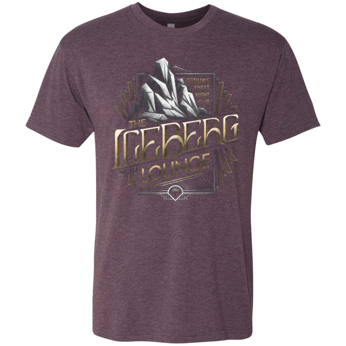 T-Shirts Vintage Purple / Small Iceberg Lounge Men's Triblend T-Shirt