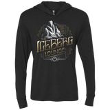 T-Shirts Vintage Black / X-Small Iceberg Lounge Triblend Long Sleeve Hoodie Tee