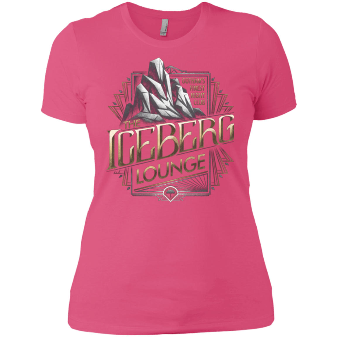 T-Shirts Hot Pink / X-Small Iceberg Lounge Women's Premium T-Shirt