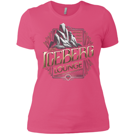 T-Shirts Hot Pink / X-Small Iceberg Lounge Women's Premium T-Shirt