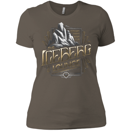 T-Shirts Warm Grey / X-Small Iceberg Lounge Women's Premium T-Shirt