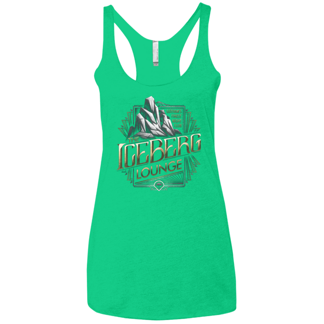 T-Shirts Envy / X-Small Iceberg Lounge Women's Triblend Racerback Tank