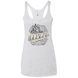 T-Shirts Heather White / X-Small Iceberg Lounge Women's Triblend Racerback Tank
