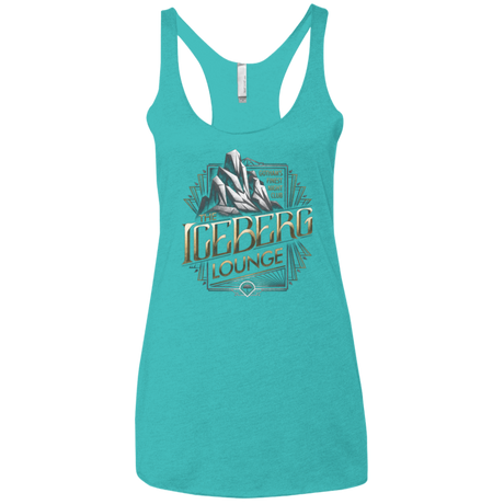 T-Shirts Tahiti Blue / X-Small Iceberg Lounge Women's Triblend Racerback Tank